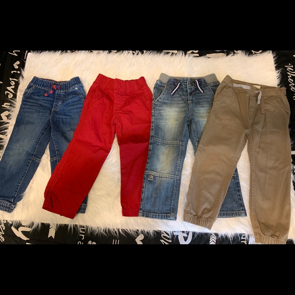 4 boys pants 3t